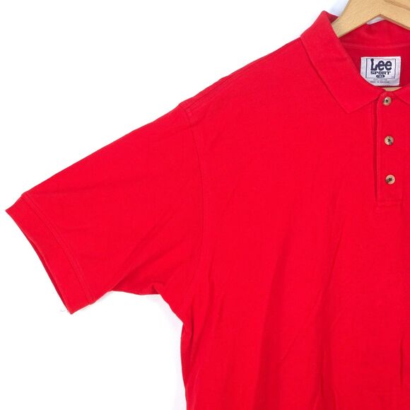 LEE SPORT Cardinals Polo Men's 2XL Embroidered MLB Logo Casual Athleisure Preppy - Picture 10 of 16